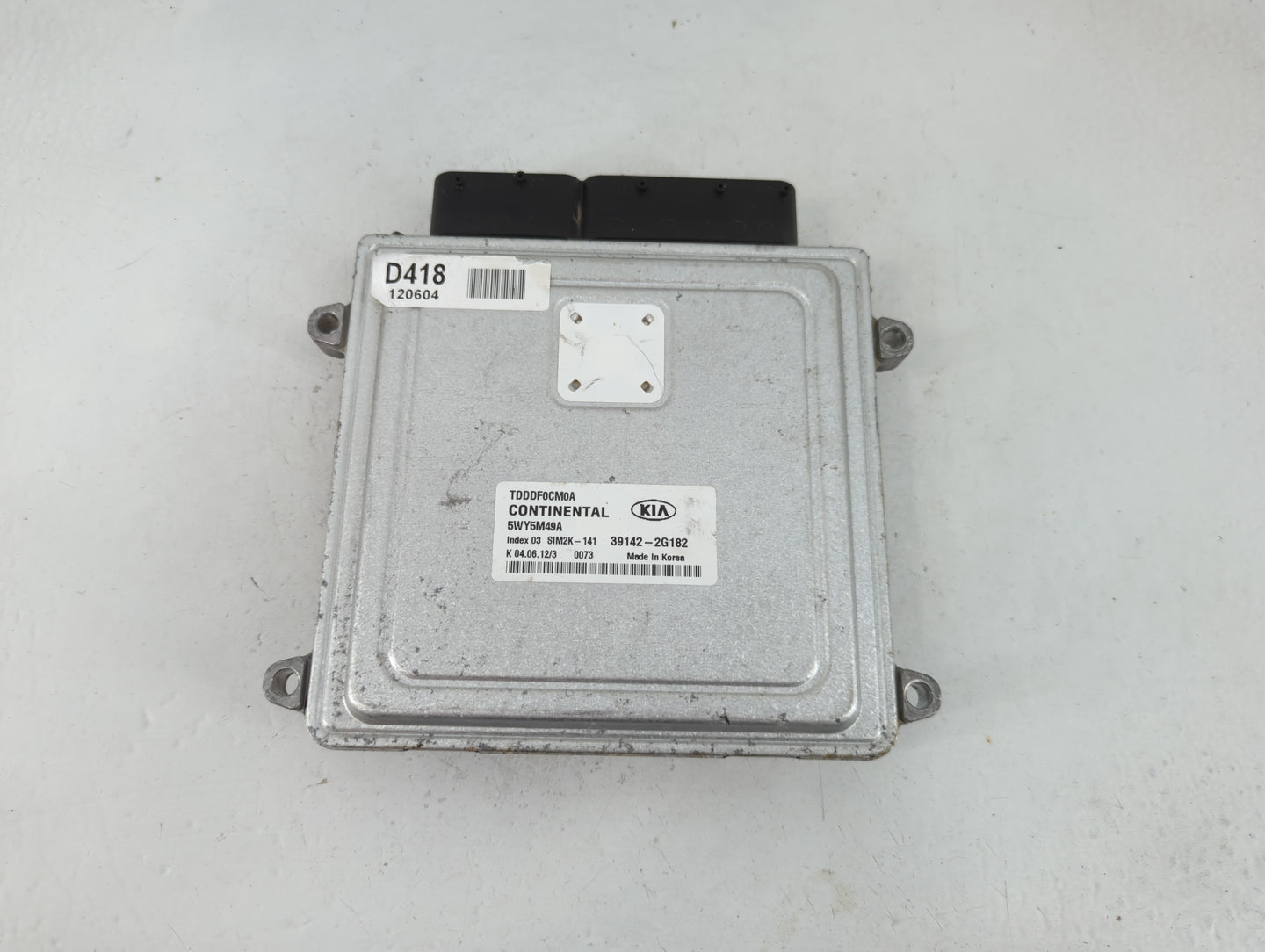 2011-2013 Kia Forte PCM Engine Control Computer ECU ECM PCU OEM Fits Fits 2011 2012 2013 OEM Used Auto Parts - Oemusedautopa