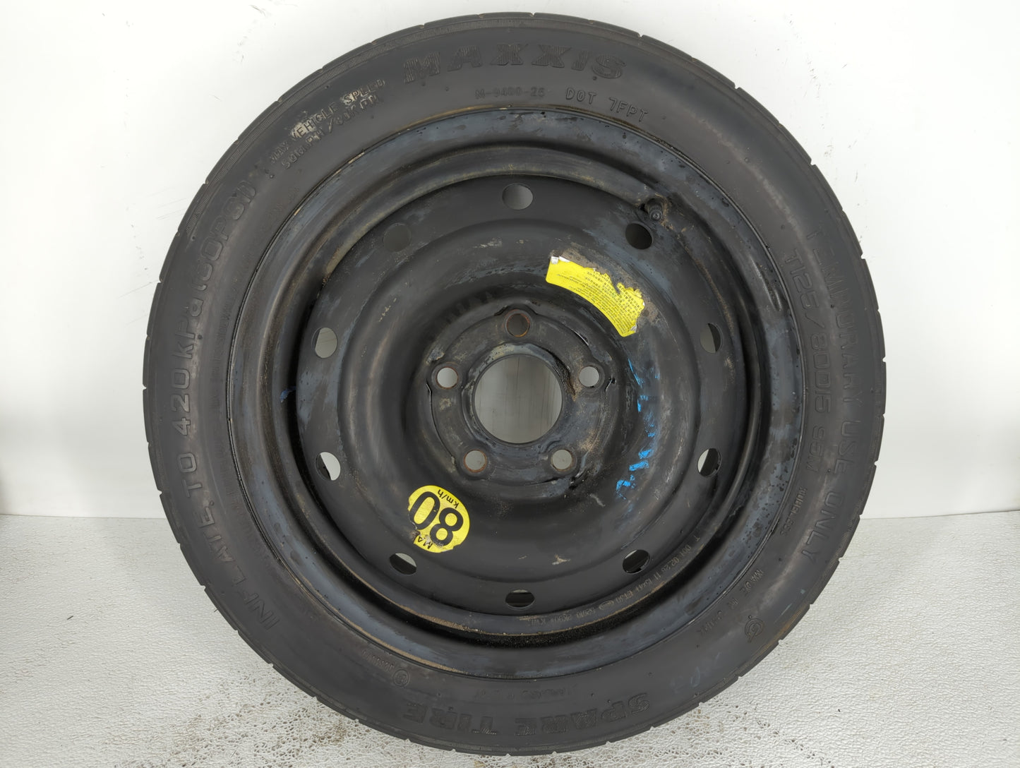 2010-2013 Kia Forte Spare Donut Tire Wheel Rim Oem - Oemusedautoparts1.com
