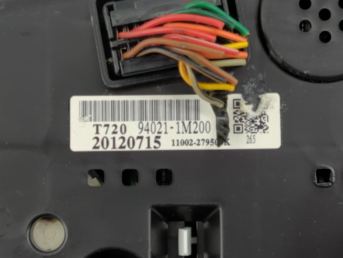 2013 Kia Forte Instrument Cluster Speedometer Gauges P/N:94021-1M200 Fits OEM Used Auto Parts - Oemusedautoparts1.com