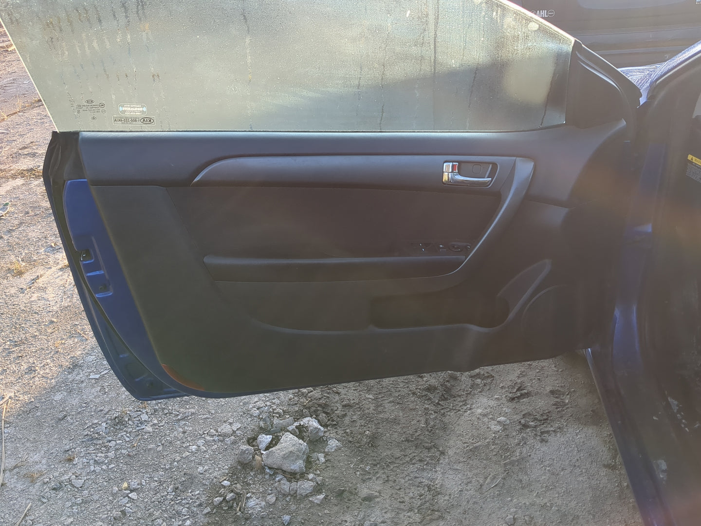 2013 Kia Forte Koup Front Left Driver Interior Door Panel Trim - Oemusedautoparts1.com