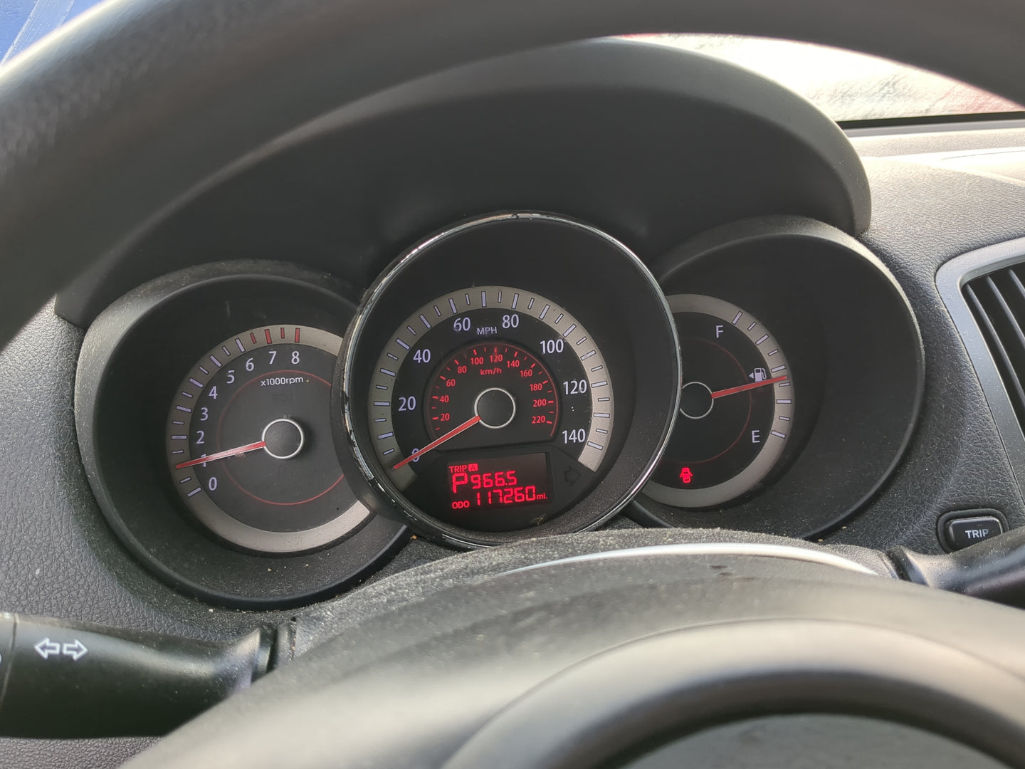 2013 Kia Forte Koup Instrument Cluster Speedometer Gauges Fits OEM Used Auto Parts - Oemusedautoparts1.com