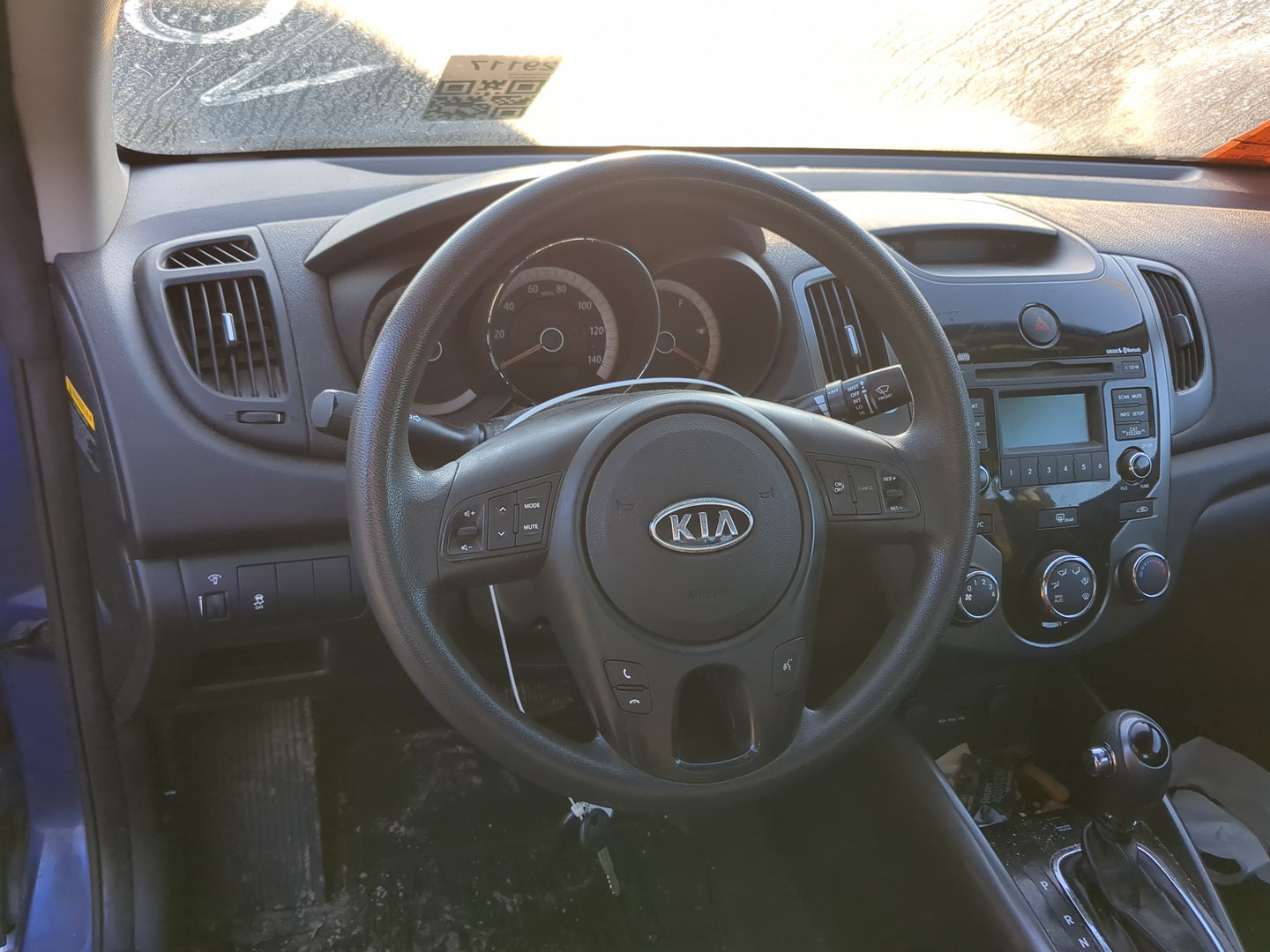 2010-2013 Kia Forte Koup Air Bag Driver Left Steering Wheel Mounted - Oemusedautoparts1.com