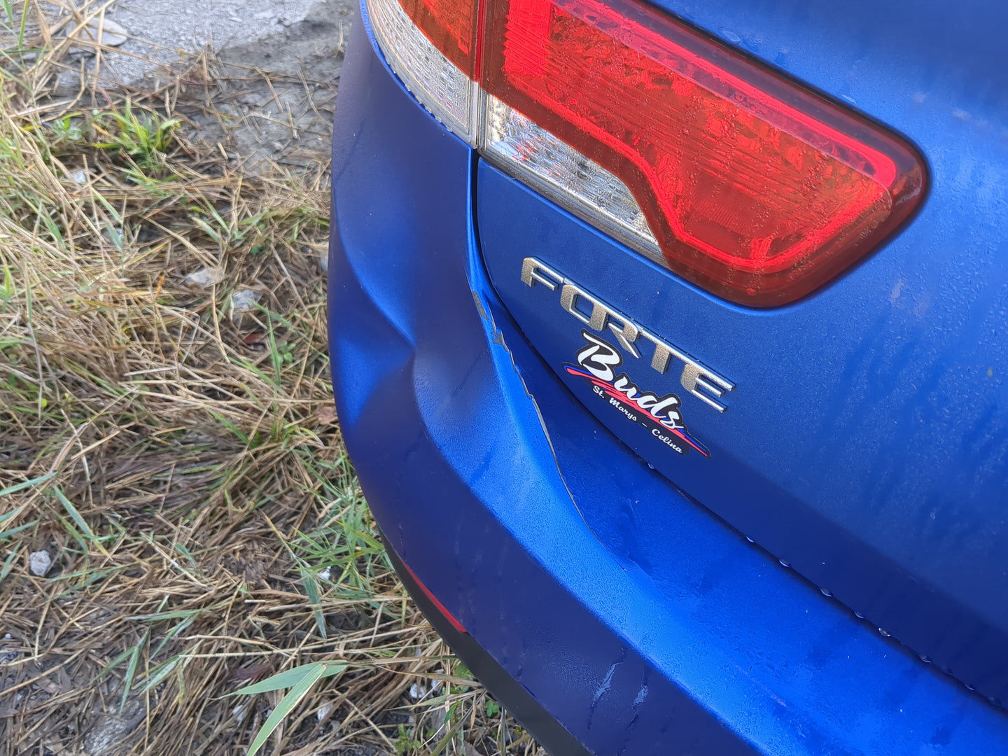 2010-2013 Kia Forte Koup Rear Bumper Assembly Oem - Oemusedautoparts1.com