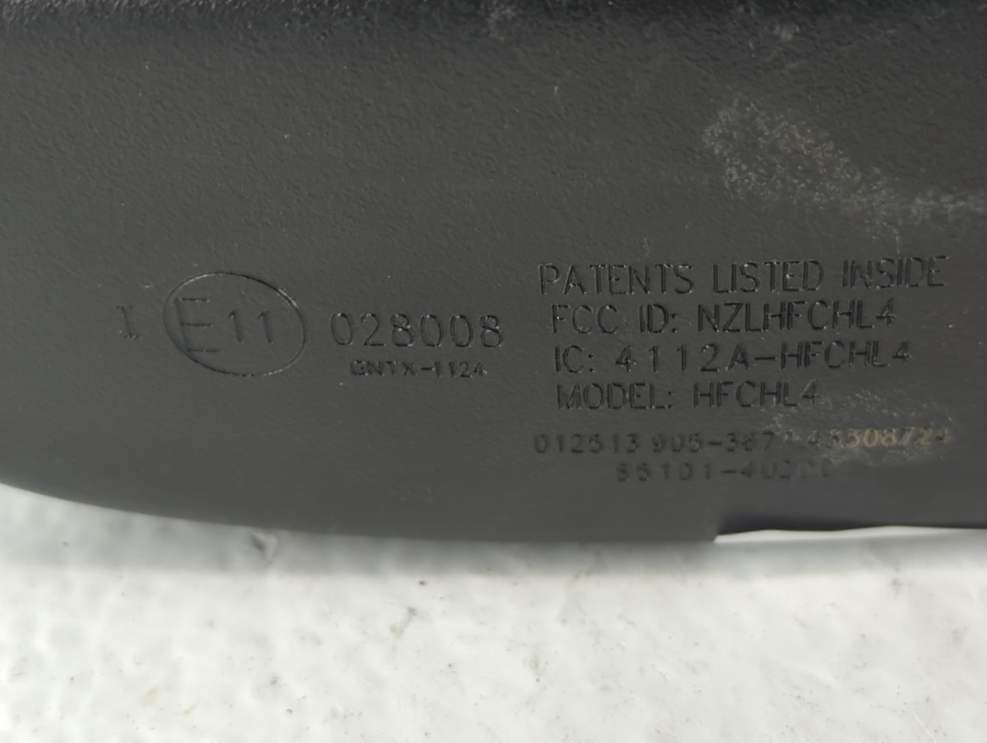 2011-2013 Kia Optima Interior Rear View Mirror Replacement OEM P/N:E11028008 Fits Fits 2007 2008 2009 2010 2011 2012 2013 OE