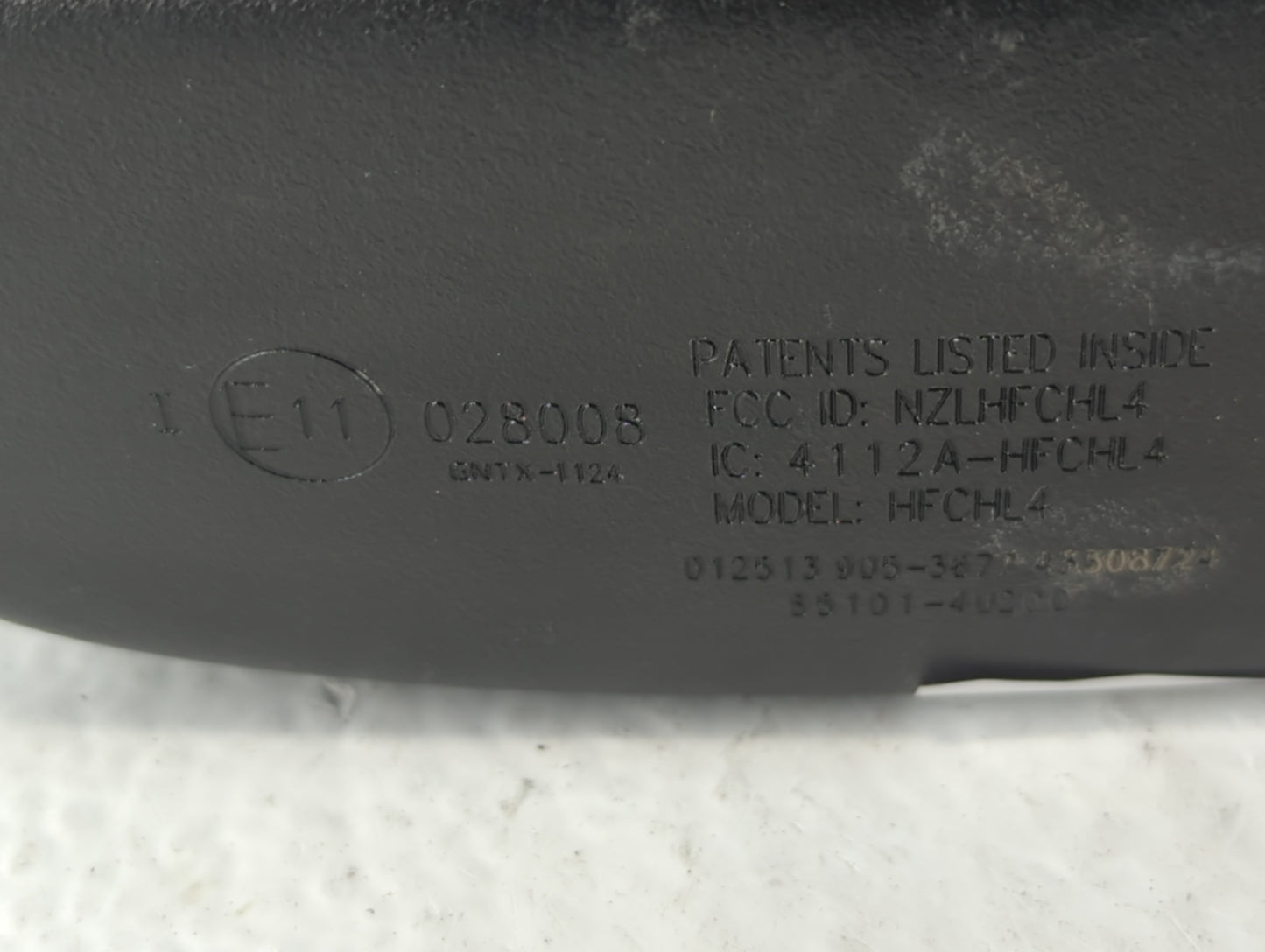 2011-2013 Kia Optima Interior Rear View Mirror Replacement OEM P/N:E11028008 Fits Fits 2007 2008 2009 2010 2011 2012 2013 OE