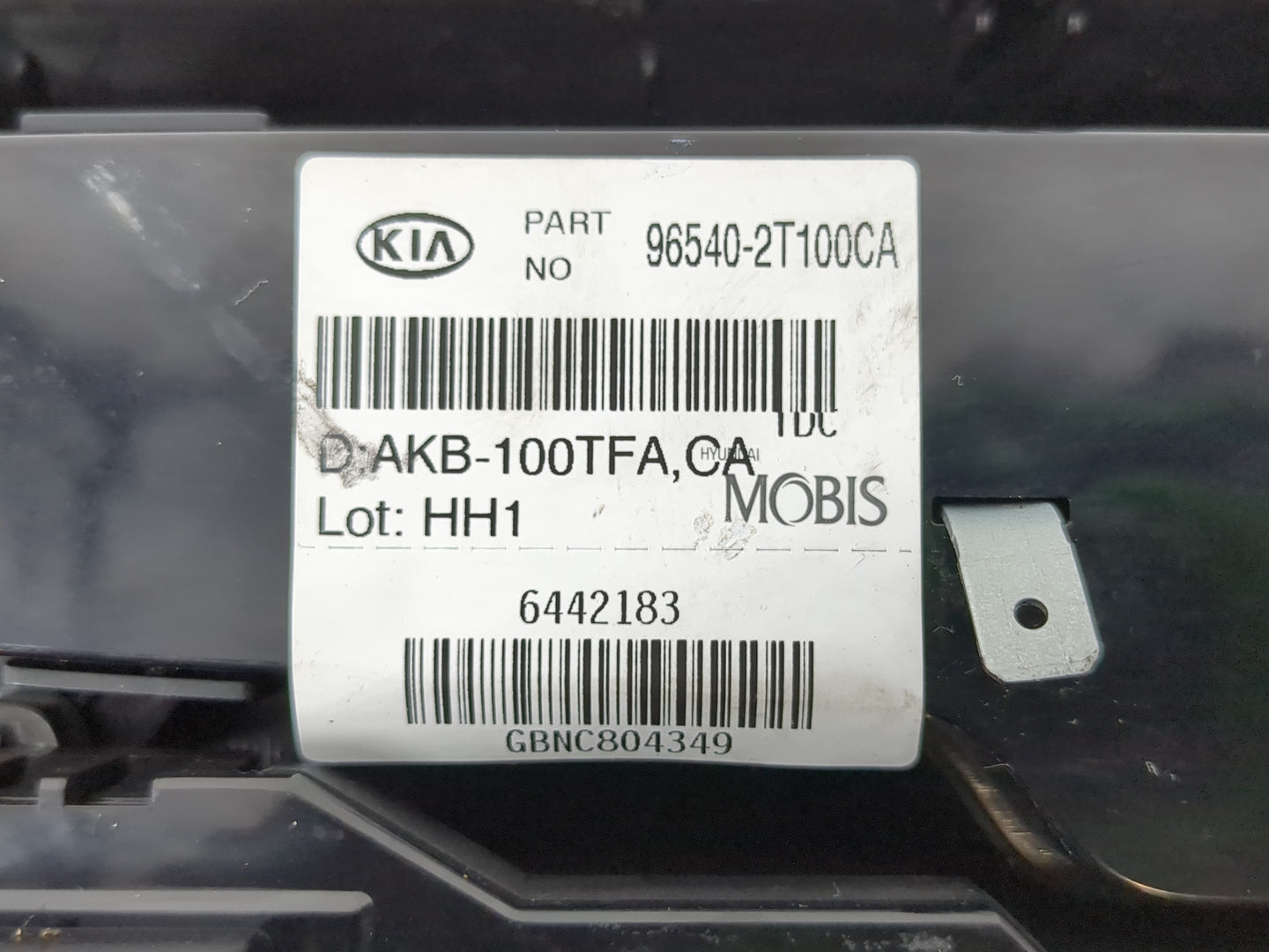 2011-2013 Kia Optima Climate Control Module Temperature AC/Heater Replacement P/N:96540-2T00CA Fits Fits 2011 2012 2013 OEM 