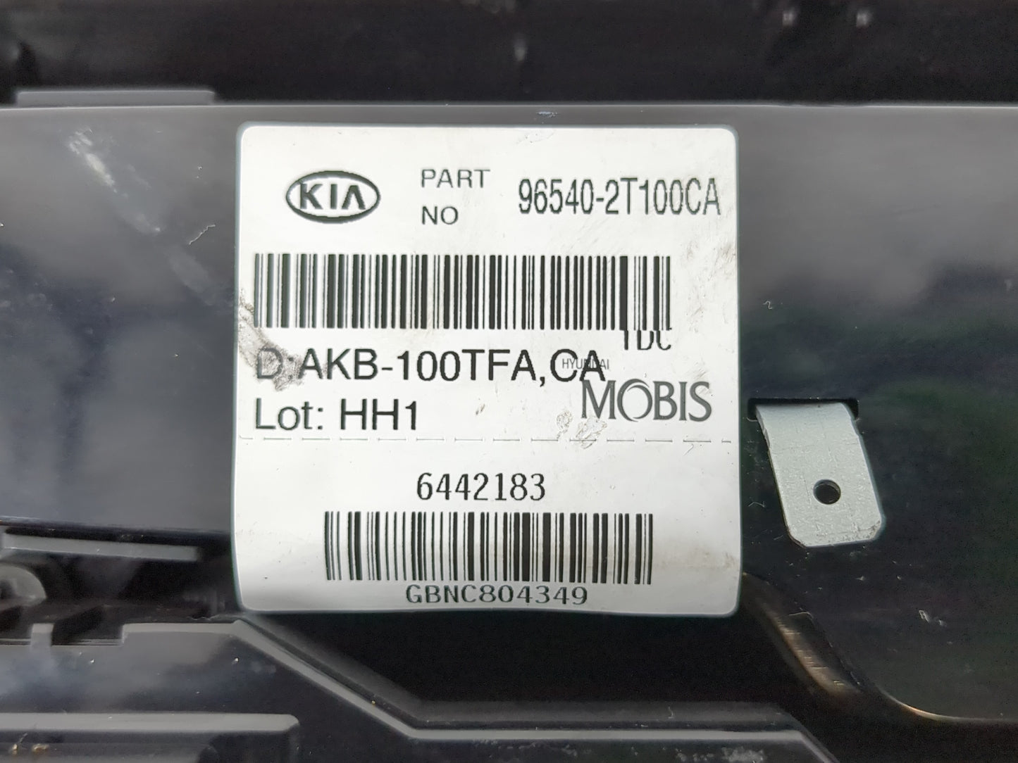 2011-2013 Kia Optima Climate Control Module Temperature AC/Heater Replacement P/N:96540-2T00CA Fits Fits 2011 2012 2013 OEM 