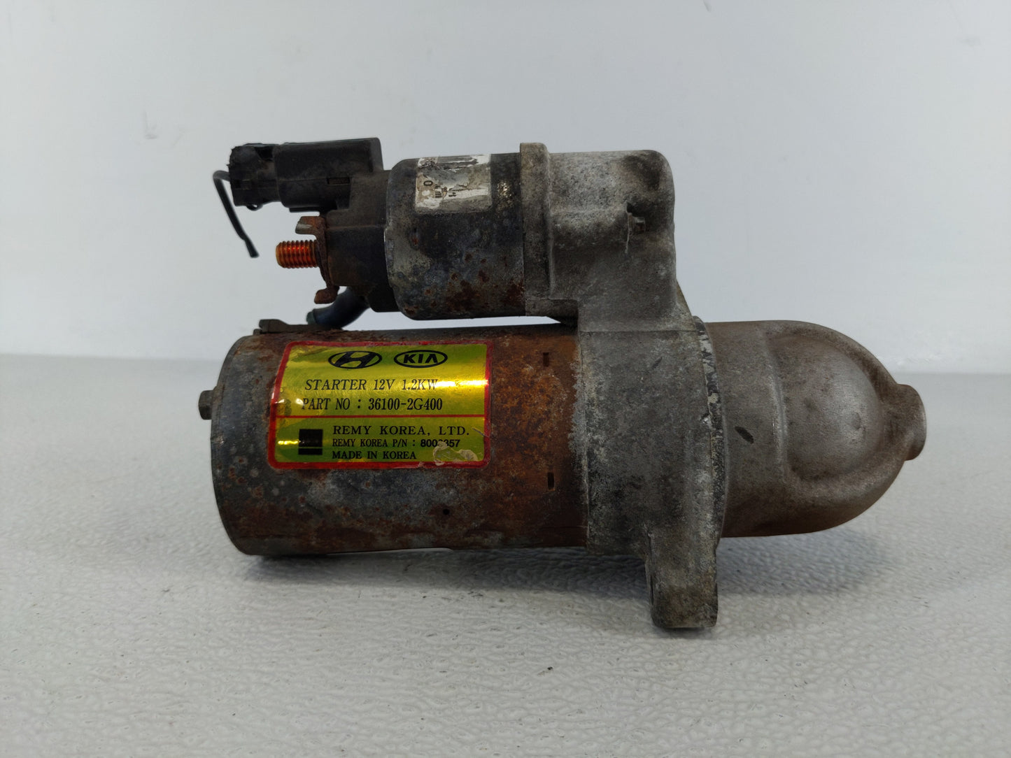 2012-2014 Kia Optima Car Starter Motor Solenoid OEM P/N:36100-2G400 Fits Fits 2008 2009 2010 2011 2012 2013 2014 OEM Used Au