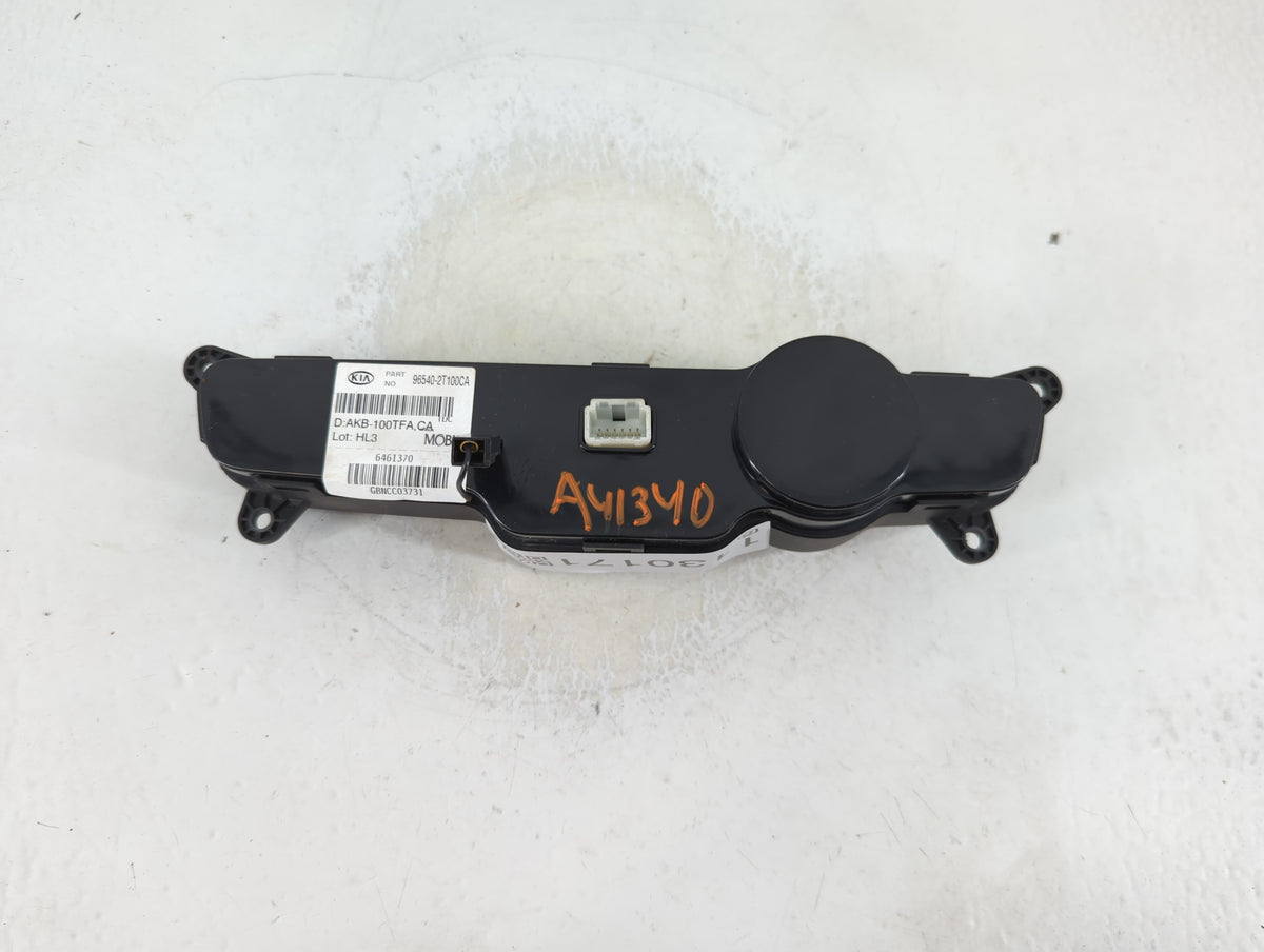 2011-2013 Kia Optima Radio AM FM Cd Player Receiver Replacement P/N:96540-2T100CA Fits 2011 2012 2013 OEM Used Auto Parts - 