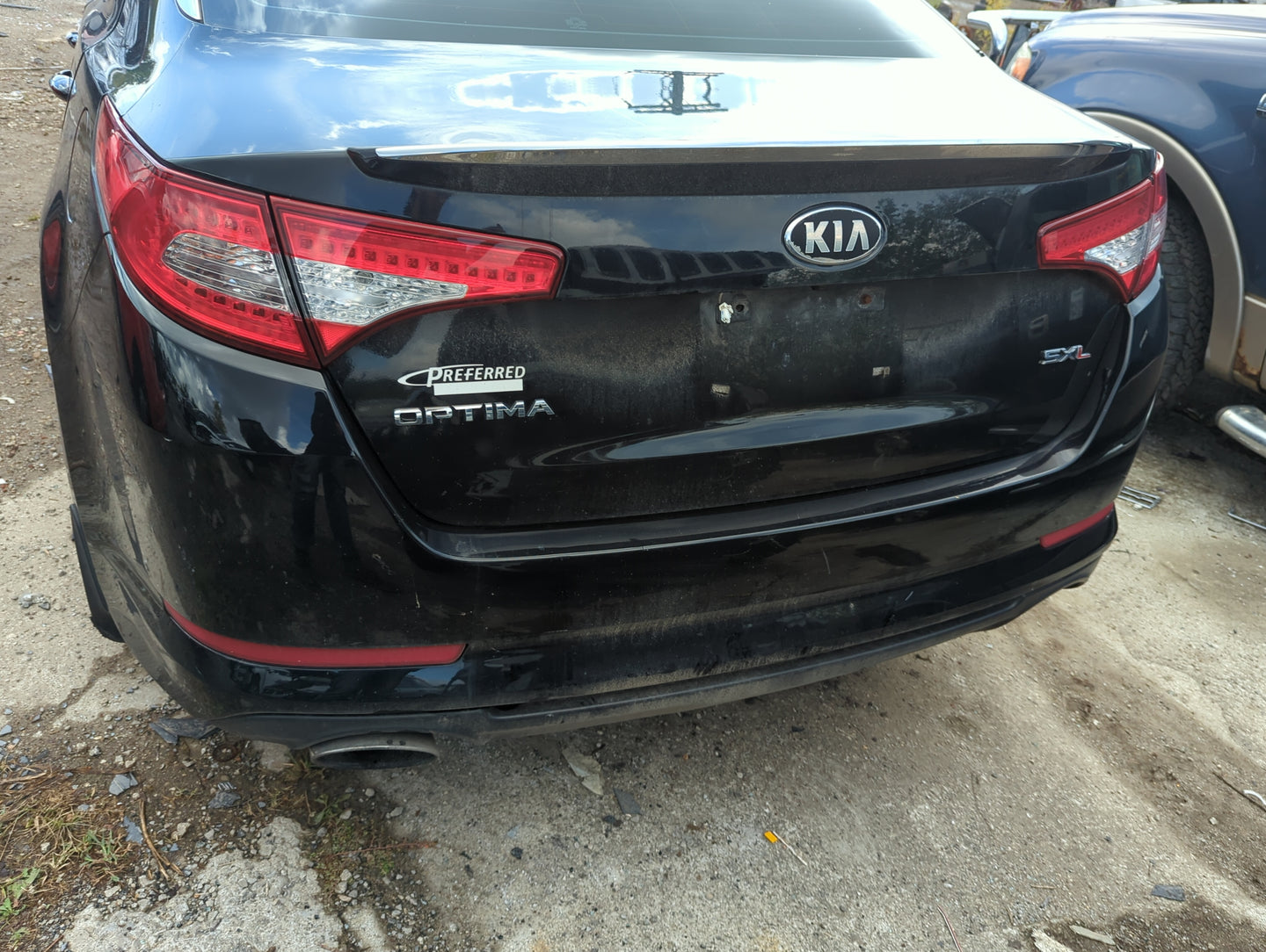 2011-2013 Kia Optima Rear Bumper Assembly Oem - Oemusedautoparts1.com