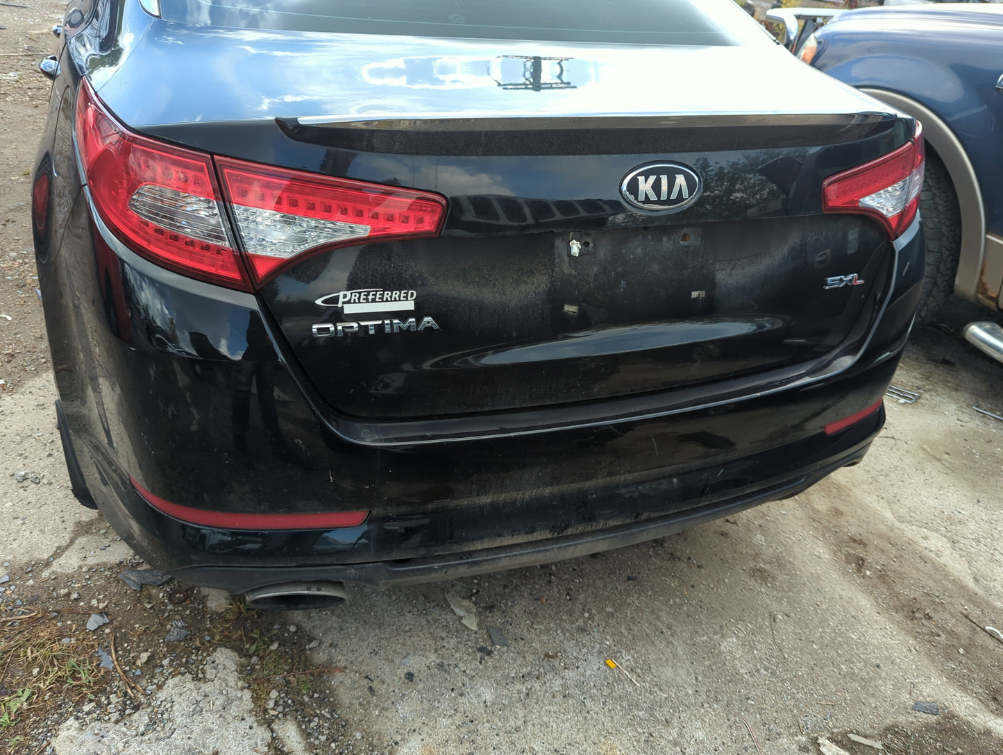 2011-2013 Kia Optima Rear Bumper Assembly Oem - Oemusedautoparts1.com