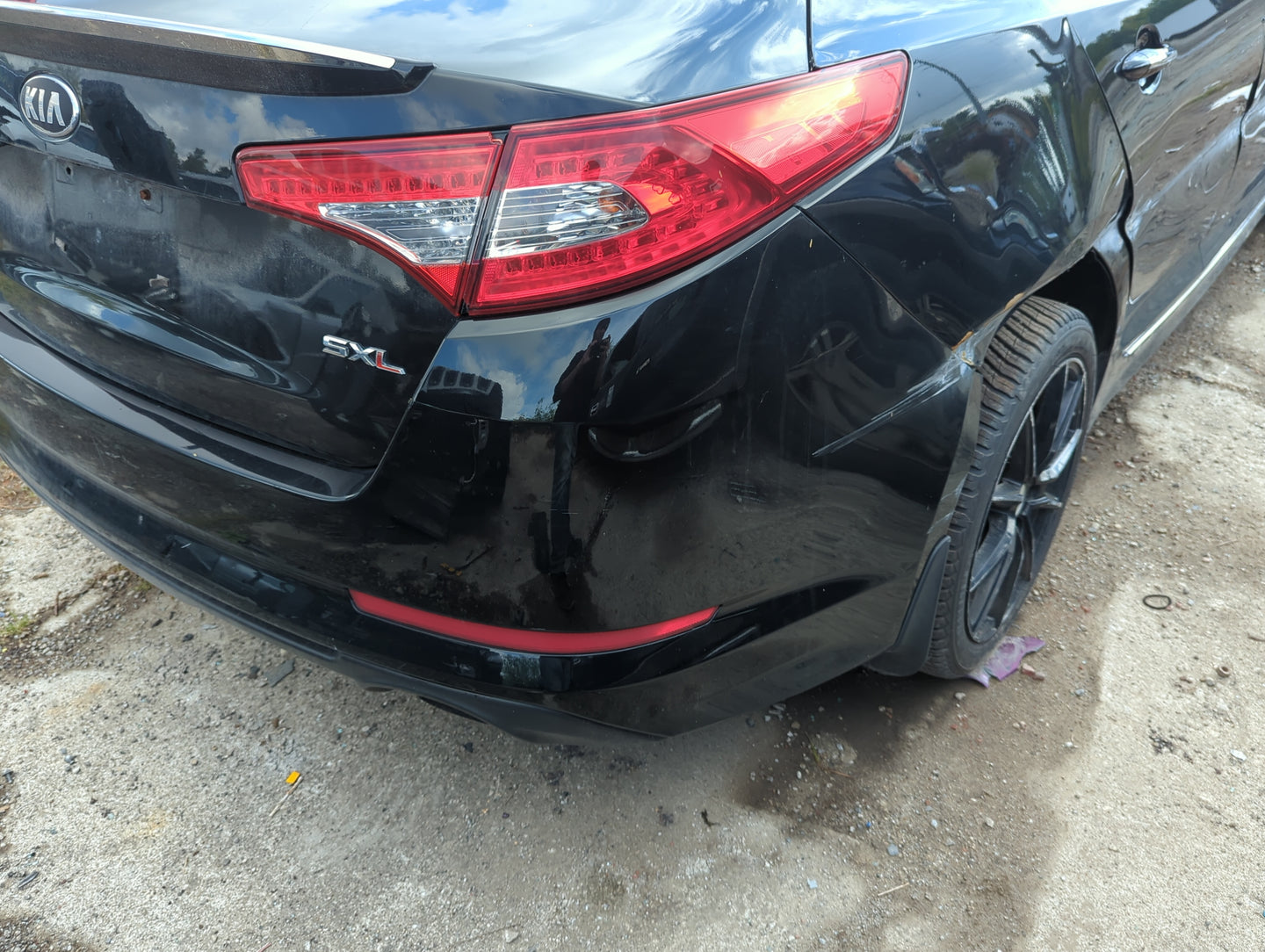2011-2013 Kia Optima Rear Bumper Assembly Oem - Oemusedautoparts1.com