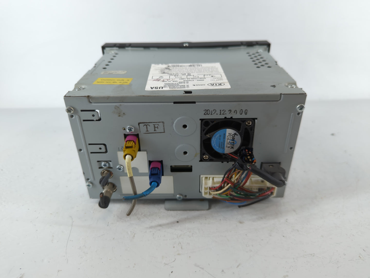 2011-2013 Kia Optima Radio AM FM Cd Player Receiver Replacement P/N:96560-2T202CA Fits Fits 2011 2012 2013 OEM Used Auto Par