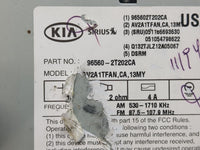 2011-2013 Kia Optima Radio AM FM Cd Player Receiver Replacement P/N:96560-2T202CA Fits Fits 2011 2012 2013 OEM Used Auto Par