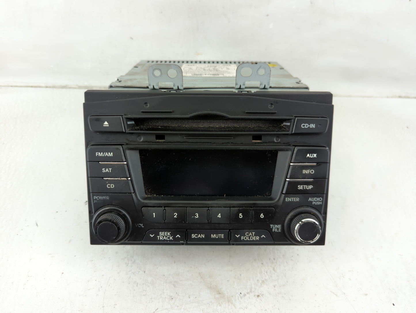 2011-2013 Kia Optima Radio AM FM Cd Player Receiver Replacement P/N:96170-3T651CA Fits Fits 2011 2012 2013 OEM Used Auto Par
