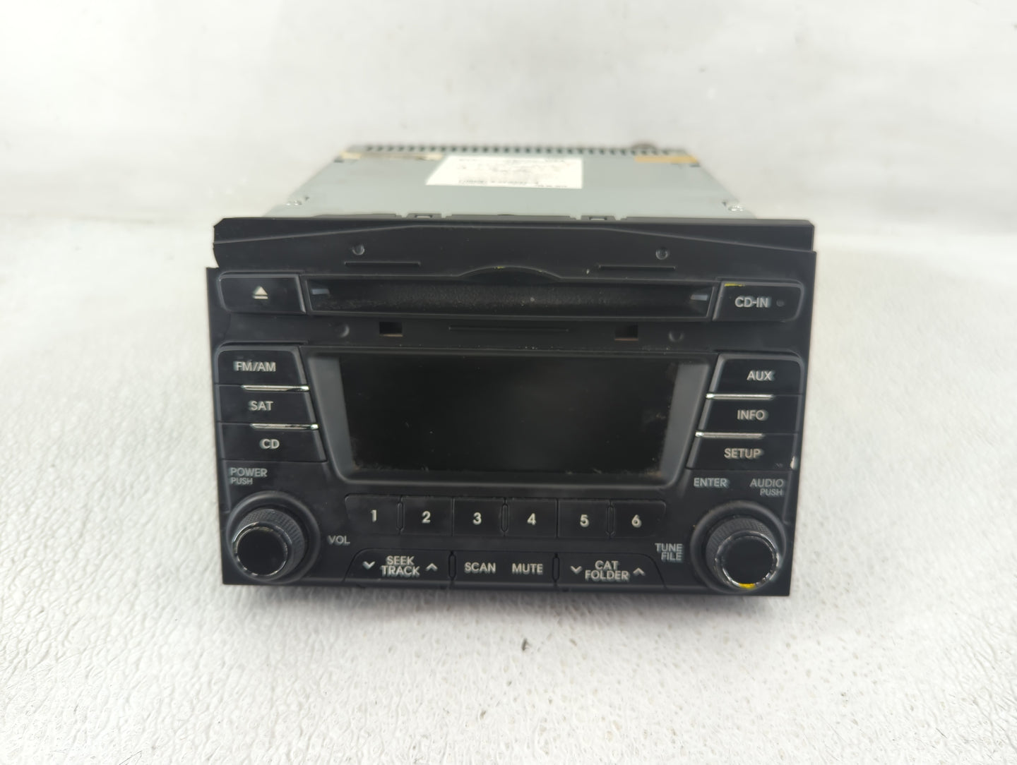 2011-2013 Kia Optima Radio AM FM Cd Player Receiver Replacement P/N:96170-2T651CA Fits Fits 2011 2012 2013 OEM Used Auto Par