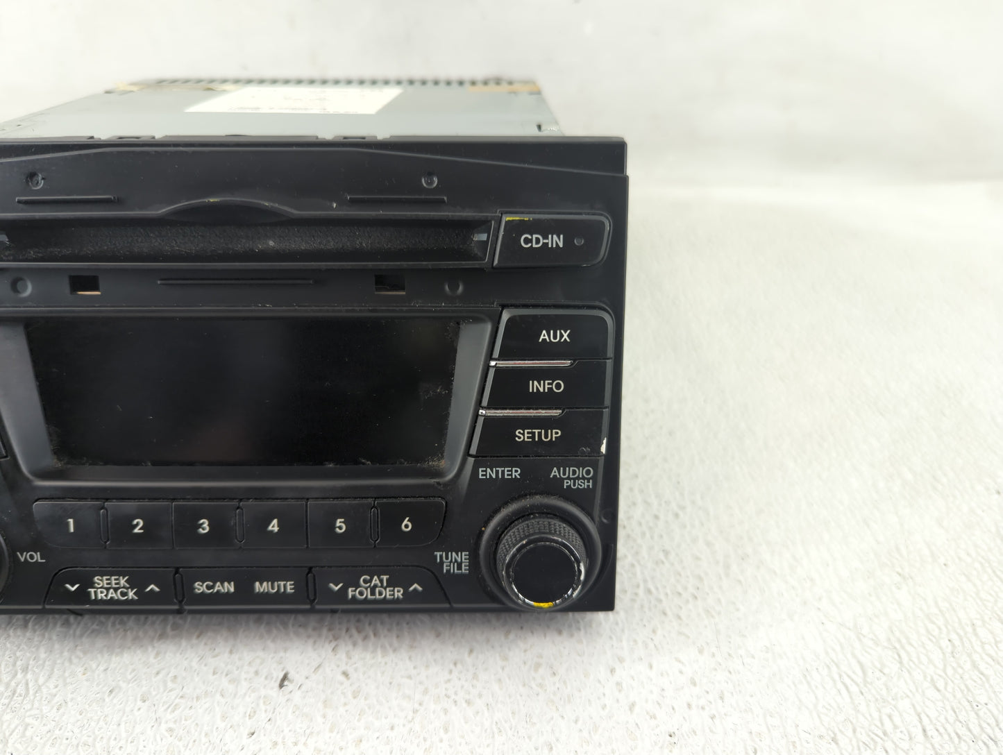 2011-2013 Kia Optima Radio AM FM Cd Player Receiver Replacement P/N:96170-2T651CA Fits Fits 2011 2012 2013 OEM Used Auto Par