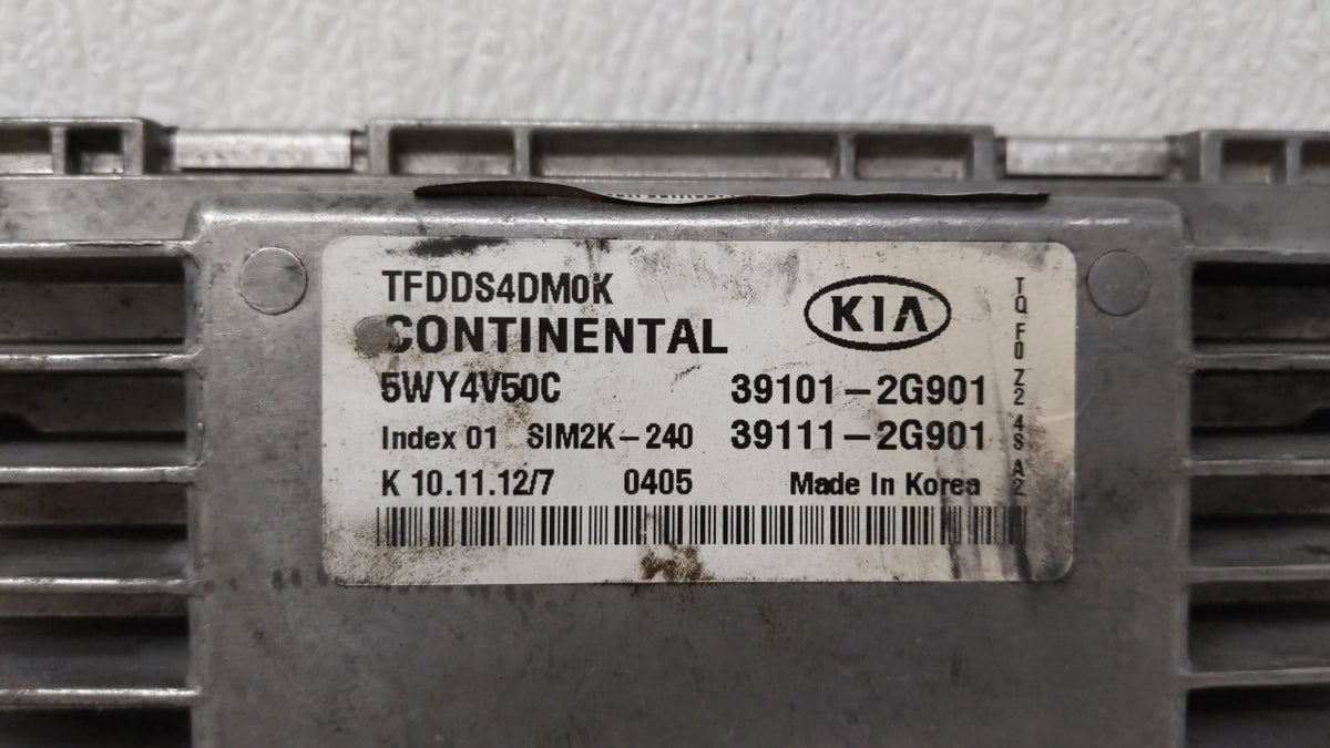 2011-2013 Kia Optima PCM Engine Control Computer ECU ECM PCU OEM P/N:39101-2G869 39101-2G867, 39111-2G867 Fits 2011 2012 201