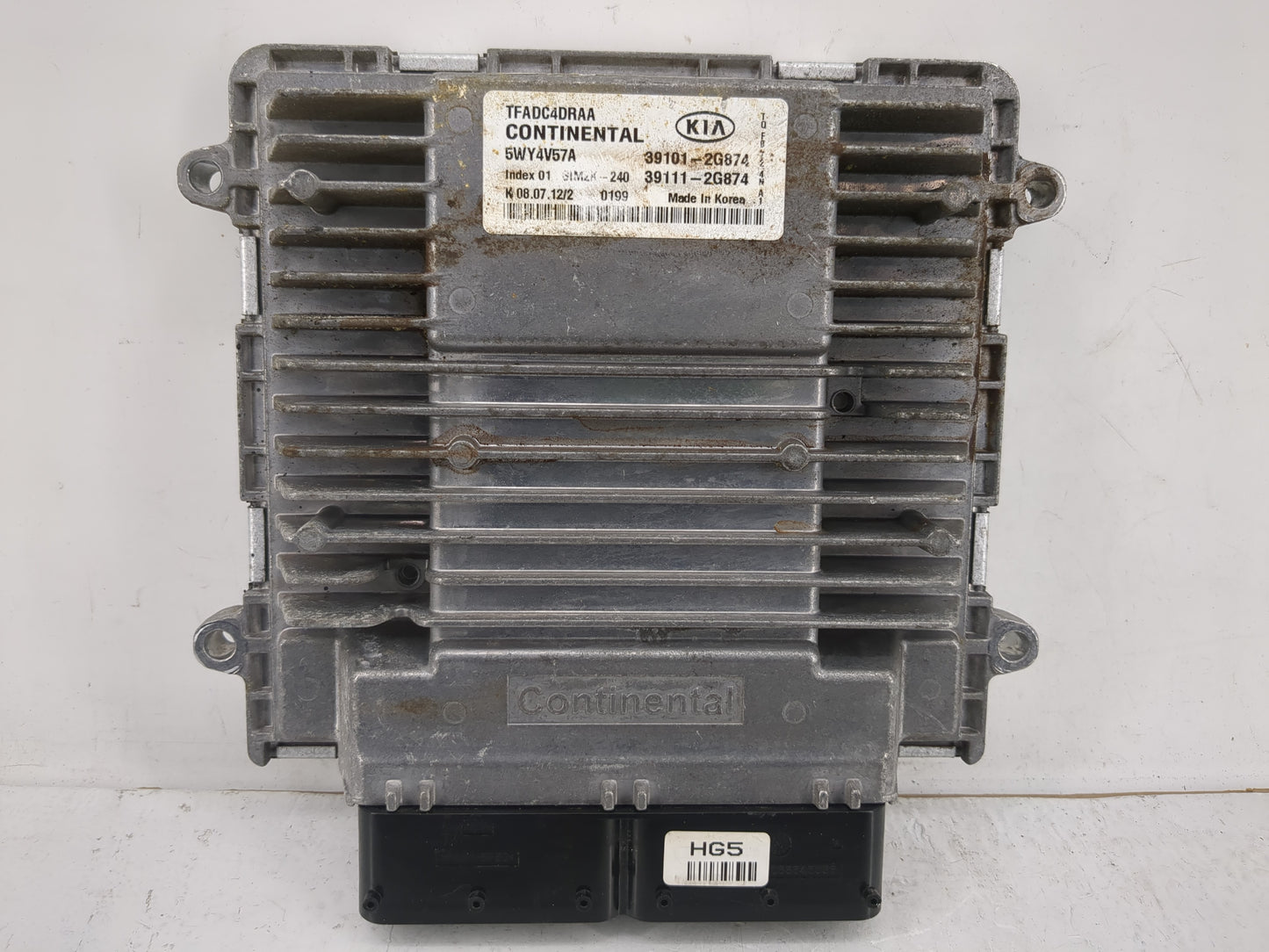 2011-2013 Kia Optima PCM Engine Control Computer ECU ECM PCU OEM P/N:39111-2G874 39101-2G874 Fits Fits 2011 2012 2013 OEM Us