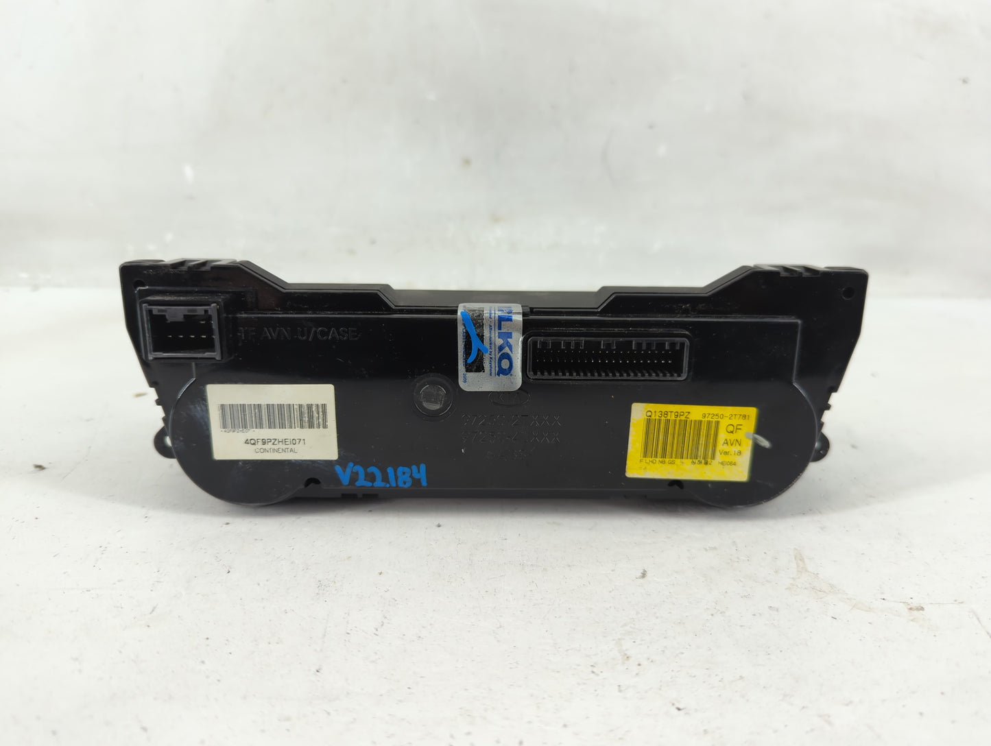 2011-2013 Kia Optima Climate Control Module Temperature AC/Heater Replacement P/N:97250-2T781 Fits Fits 2011 2012 2013 OEM U