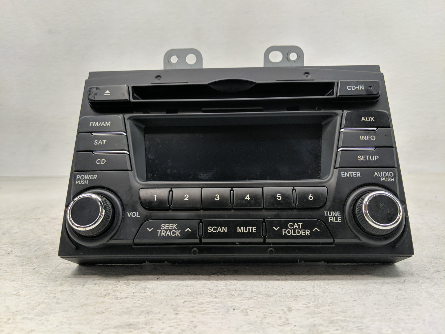 2011-2013 Kia Optima Radio AM FM Cd Player Receiver Replacement P/N:96170-2T651CA Fits Fits 2011 2012 2013 OEM Used Auto Par