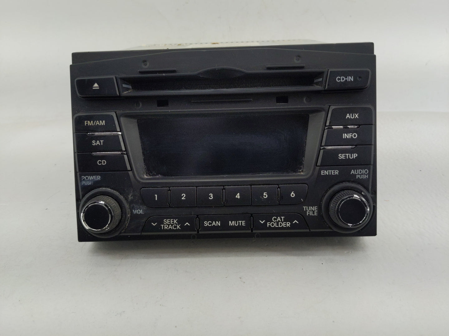 2011-2013 Kia Optima Radio AM FM Cd Player Receiver Replacement P/N:96170-2T651CA Fits Fits 2011 2012 2013 OEM Used Auto Par