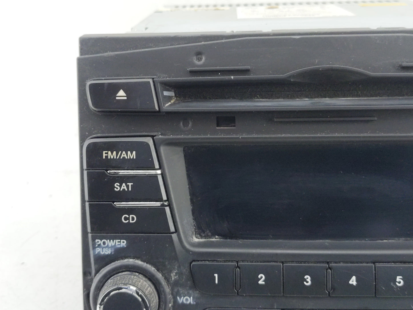 2011-2013 Kia Optima Radio AM FM Cd Player Receiver Replacement P/N:96170-2T651CA Fits Fits 2011 2012 2013 OEM Used Auto Par