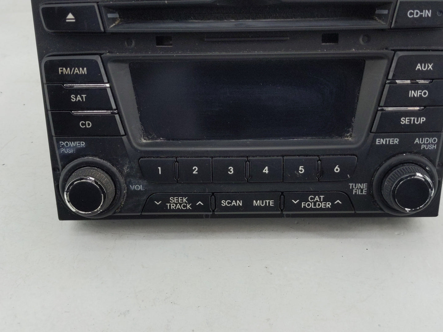 2011-2013 Kia Optima Radio AM FM Cd Player Receiver Replacement P/N:96170-2T651CA Fits Fits 2011 2012 2013 OEM Used Auto Par