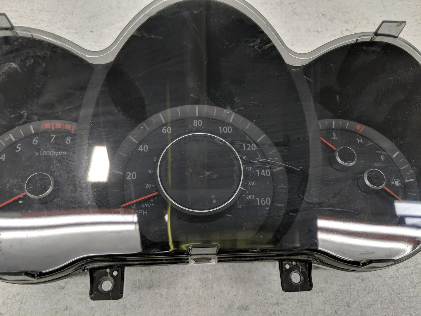 2013 Kia Optima Instrument Cluster Speedometer Gauges P/N:94001-2T322 Fits OEM Used Auto Parts - Oemusedautoparts1.com