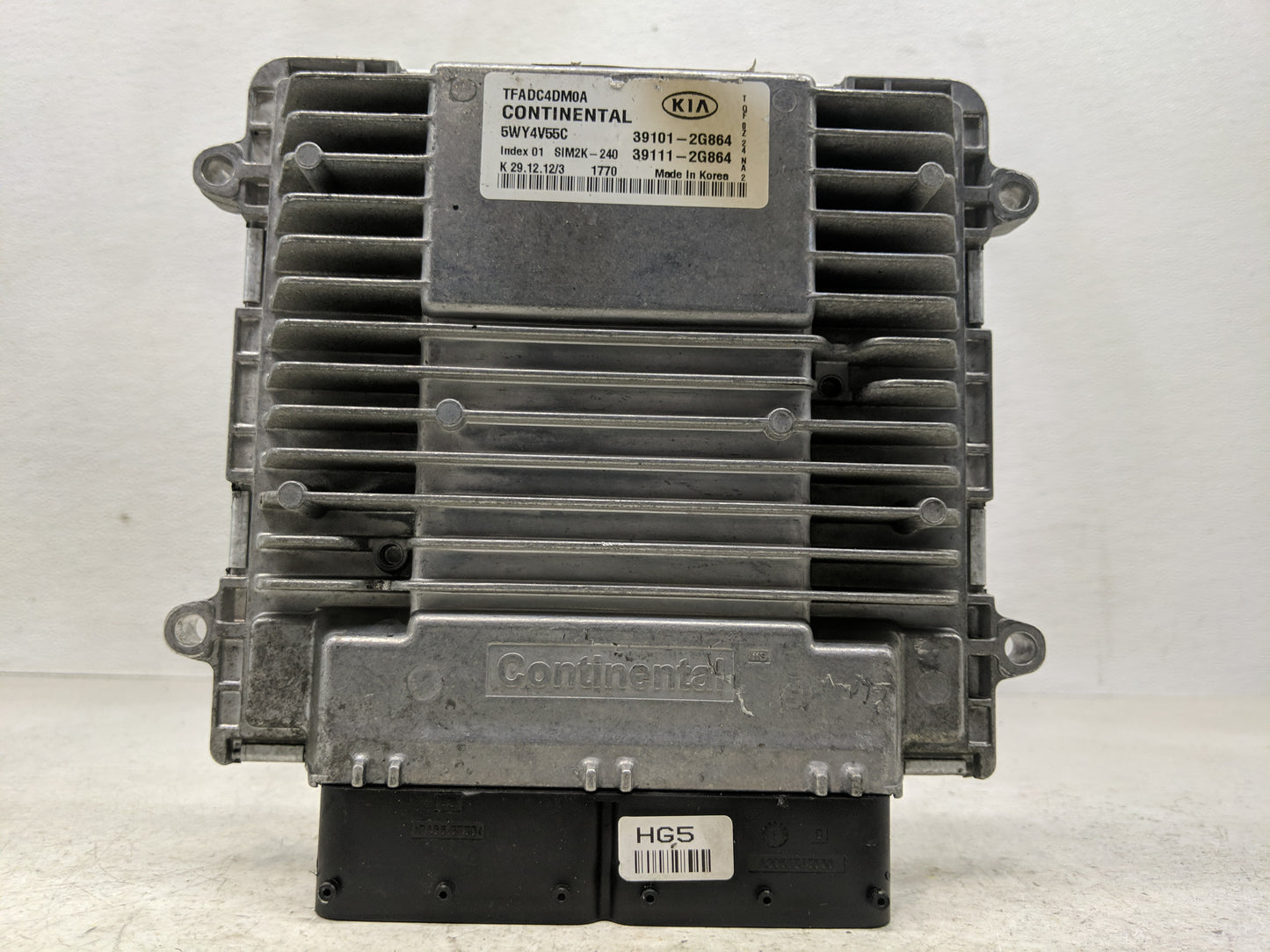 2011-2013 Kia Optima PCM Engine Control Computer ECU ECM PCU OEM P/N:39111-2G864 39101-2G864 Fits Fits 2011 2012 2013 OEM Us