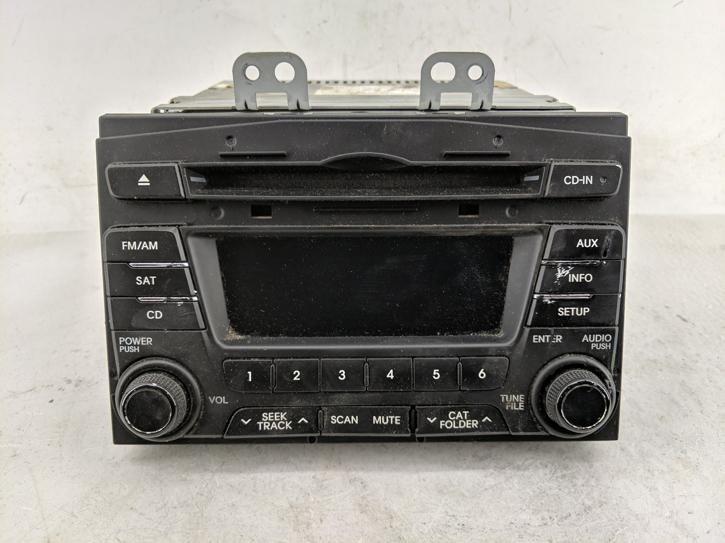 2011-2013 Kia Optima Radio AM FM Cd Player Receiver Replacement P/N:96170-2T651CA Fits Fits 2011 2012 2013 OEM Used Auto Par