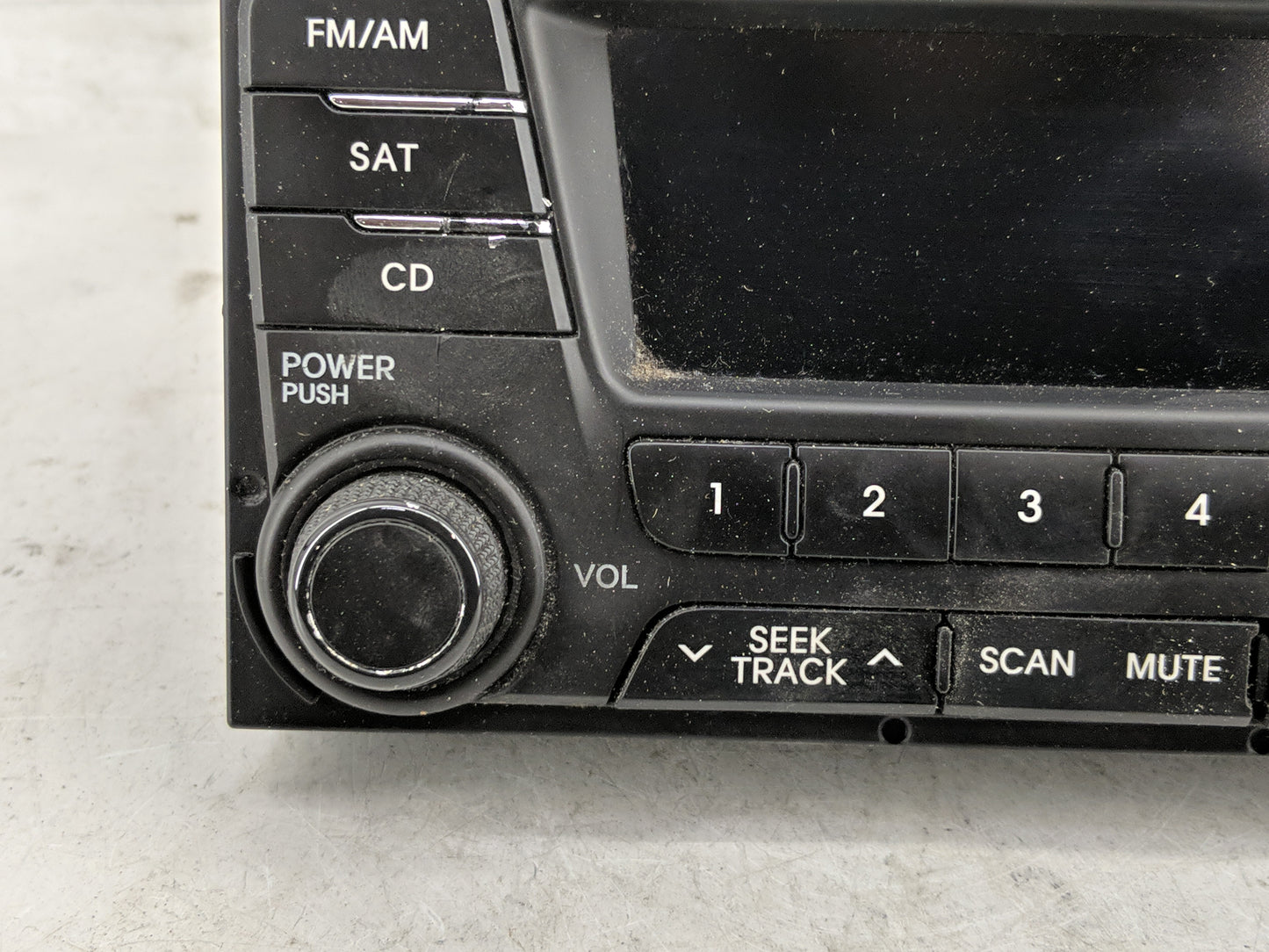 2011-2013 Kia Optima Radio AM FM Cd Player Receiver Replacement P/N:96170-2T651CA Fits Fits 2011 2012 2013 OEM Used Auto Par