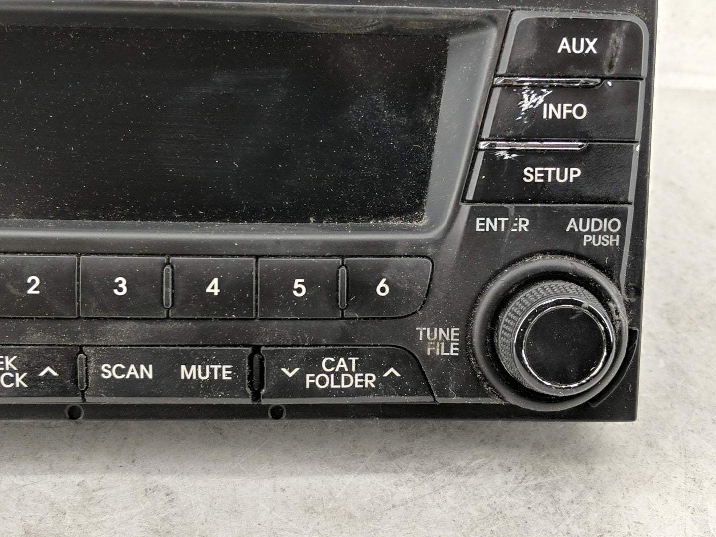 2011-2013 Kia Optima Radio AM FM Cd Player Receiver Replacement P/N:96170-2T651CA Fits Fits 2011 2012 2013 OEM Used Auto Par
