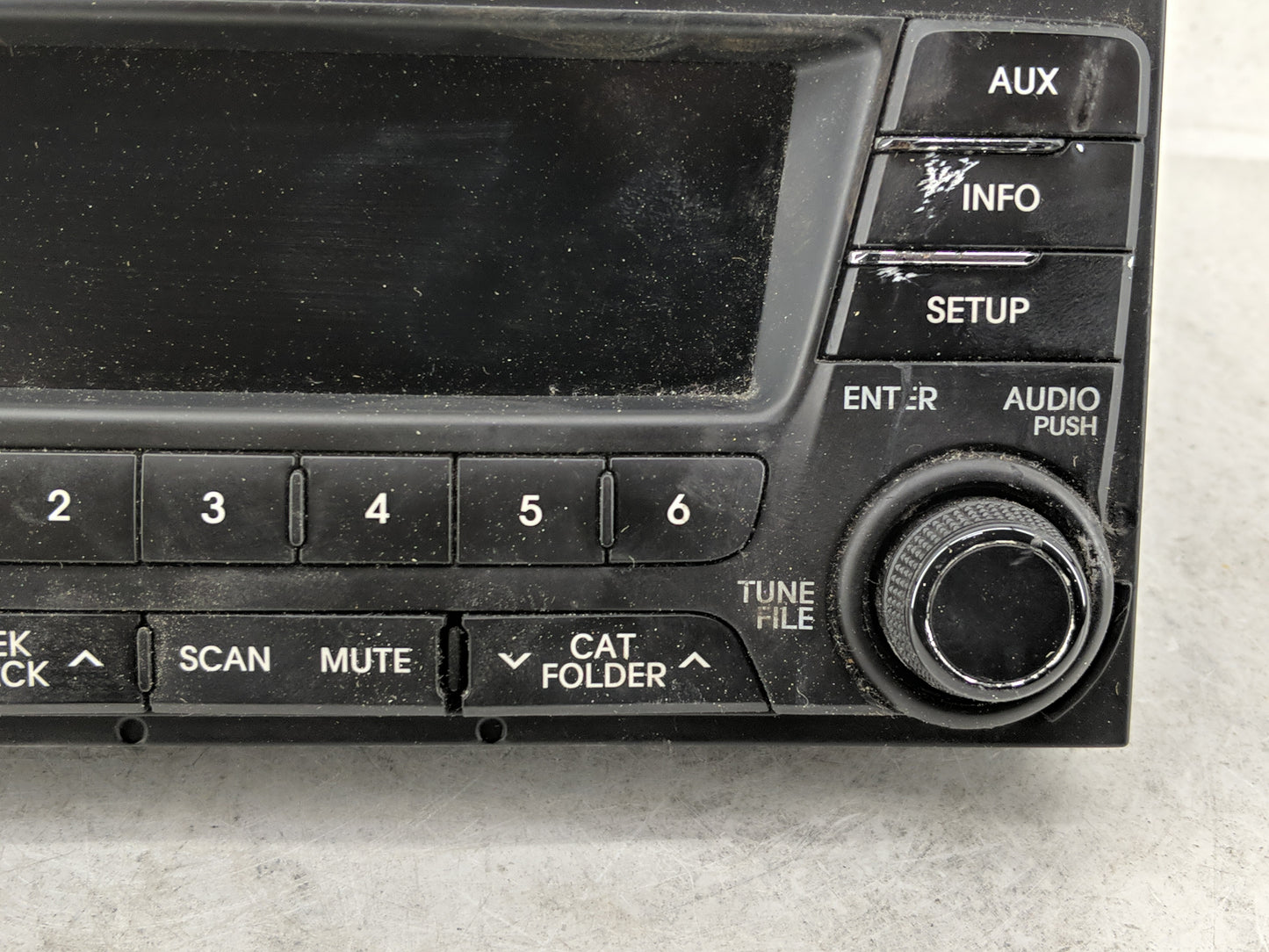2011-2013 Kia Optima Radio AM FM Cd Player Receiver Replacement P/N:96170-2T651CA Fits Fits 2011 2012 2013 OEM Used Auto Par