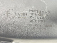 2011-2013 Kia Optima Interior Rear View Mirror Replacement OEM P/N:4112A-HFCHL4 4112A-ZTVHL3 Fits OEM Used Auto Parts - Oemu
