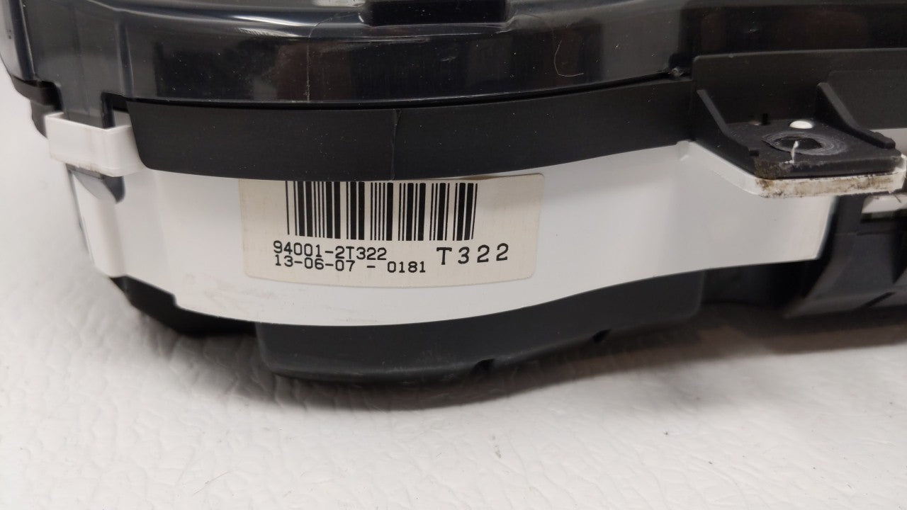 2012-2013 Kia Optima Instrument Cluster Speedometer Gauges P/N:94001-2T322 94001-2T323 Fits Fits 2012 2013 OEM Used Auto Par