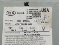 2013 Kia Optima Radio AM FM Cd Player Receiver Replacement P/N:26560-2T202CA Fits OEM Used Auto Parts - Oemusedautoparts1.co