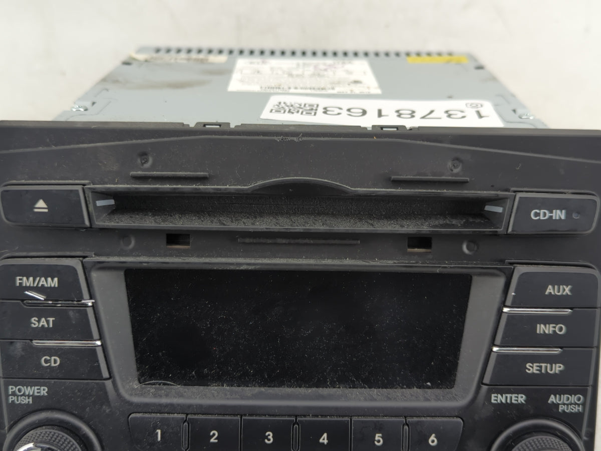 2013 Kia Optima Radio AM FM Cd Player Receiver Replacement P/N:96170-2T651CA OEM Used Auto Parts - Oemusedautoparts1.com