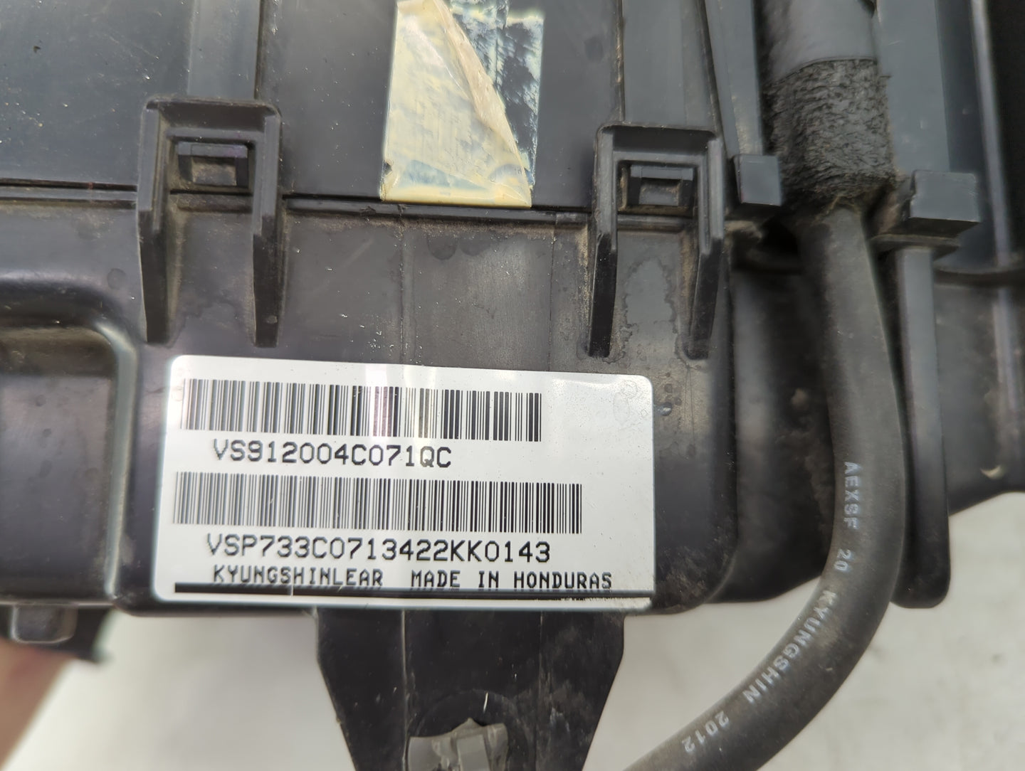 2011-2013 Kia Optima Fusebox Fuse Box Panel Relay Module P/N:912004C070QB Fits Fits 2011 2012 2013 OEM Used Auto Parts - Oem
