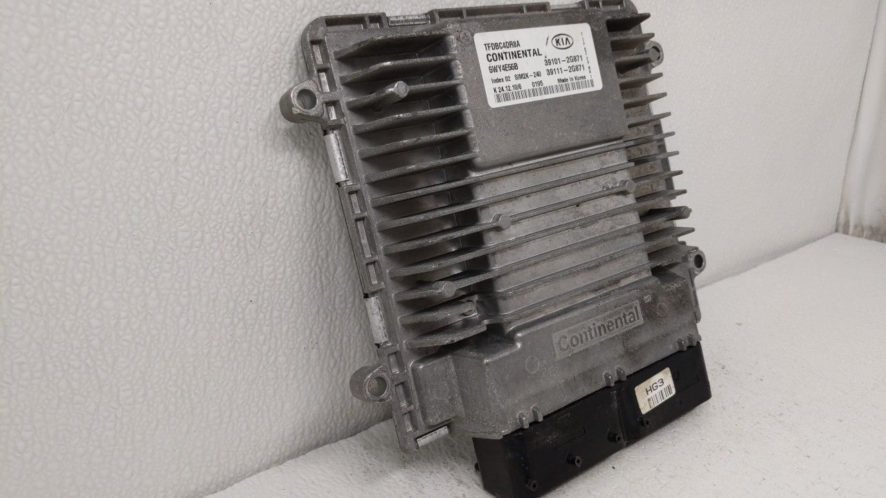 2011-2013 Kia Optima PCM Engine Control Computer ECU ECM PCU OEM P/N:39101-2G874 39101-2G872, 39111-2G872 Fits Fits 2011 201