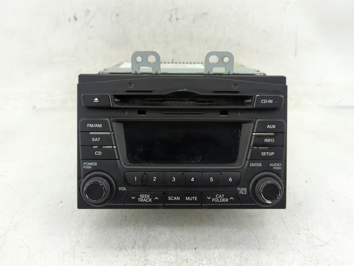 2011-2013 Kia Optima Radio AM FM Cd Player Receiver Replacement P/N:96170-2T651CA Fits Fits 2011 2012 2013 OEM Used Auto Par