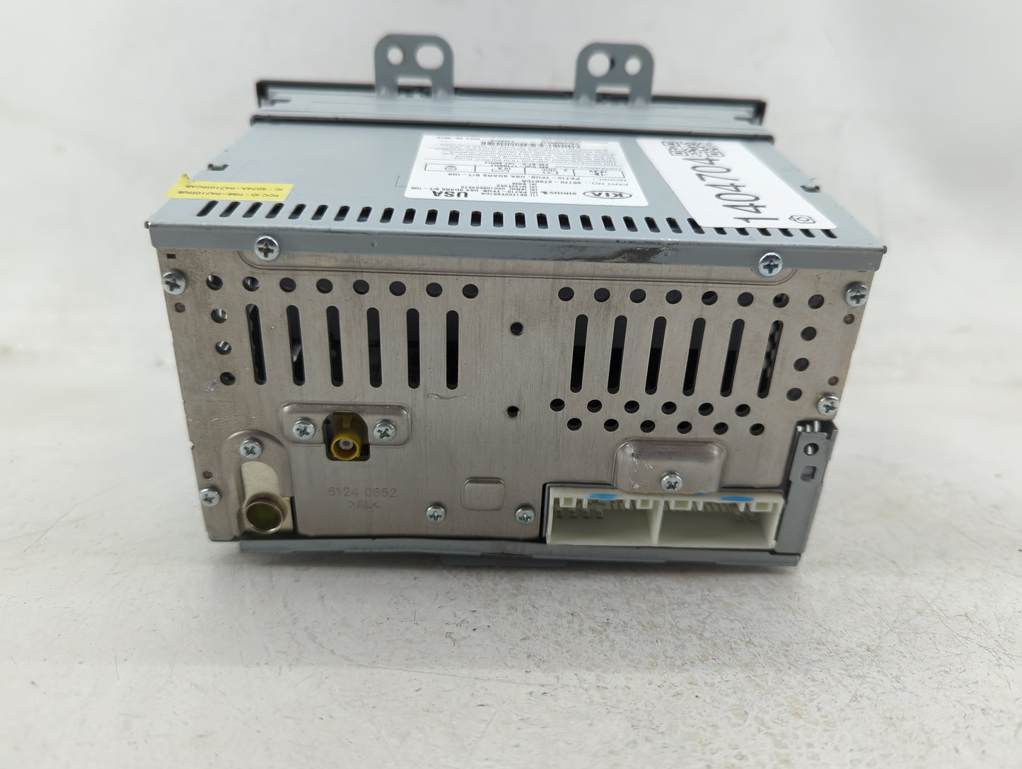 2011-2013 Kia Optima Radio AM FM Cd Player Receiver Replacement P/N:96170-2T651CA Fits Fits 2011 2012 2013 OEM Used Auto Par