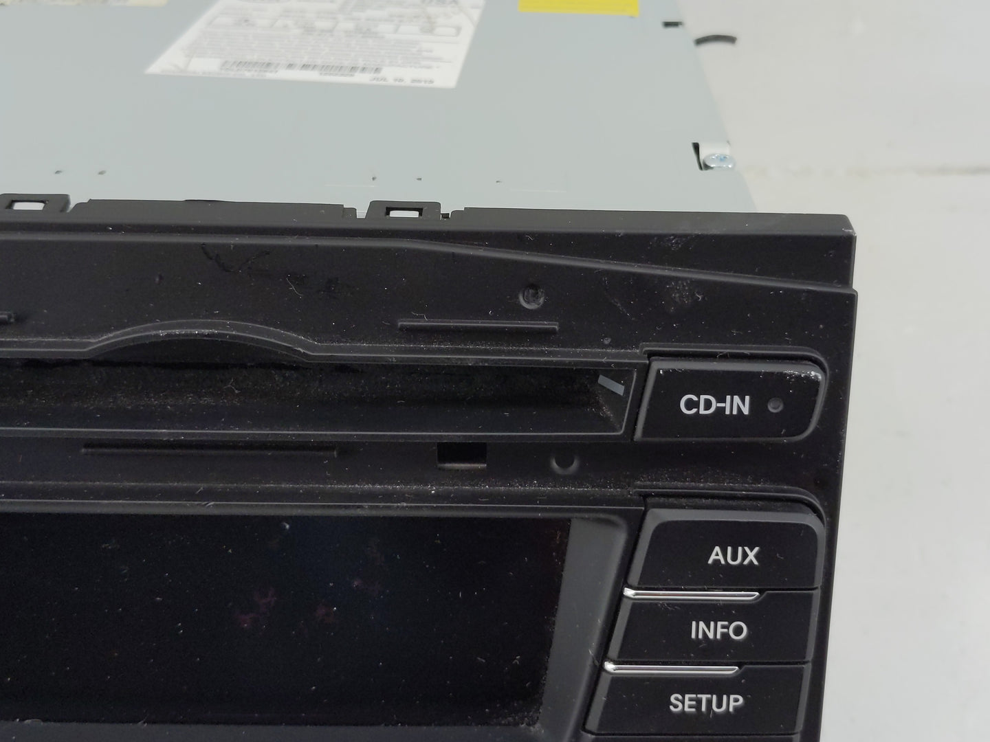 2011-2013 Kia Optima Radio AM FM Cd Player Receiver Replacement P/N:96170-2T651CA Fits Fits 2011 2012 2013 OEM Used Auto Par
