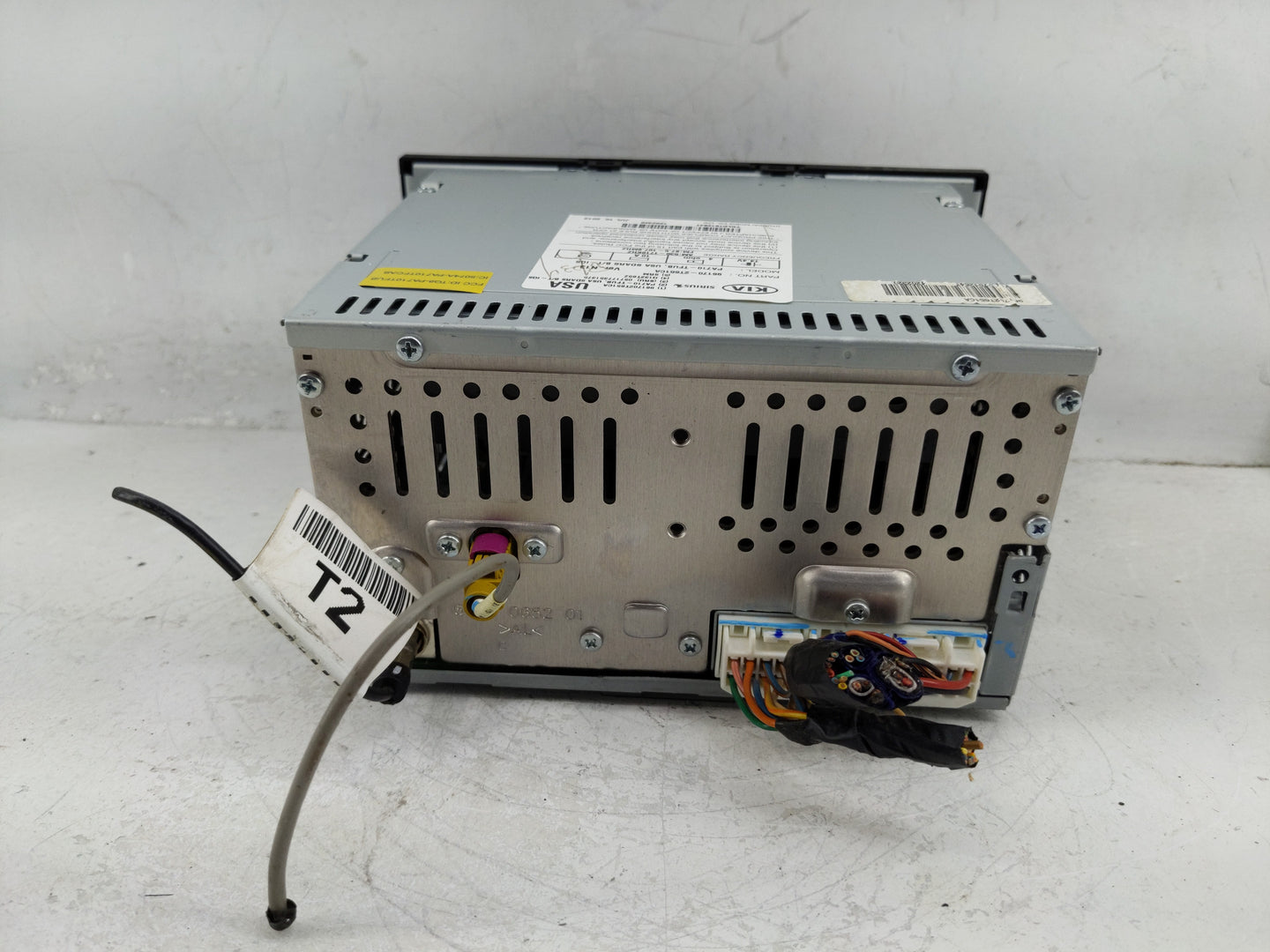 2011-2013 Kia Optima Radio AM FM Cd Player Receiver Replacement P/N:96170-2T651CA Fits Fits 2011 2012 2013 OEM Used Auto Par