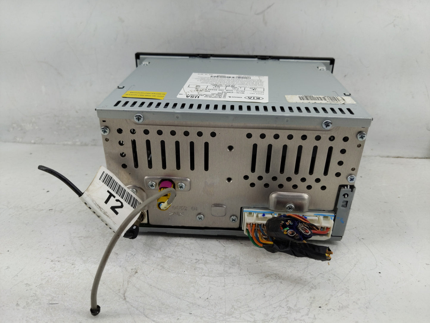 2011-2013 Kia Optima Radio AM FM Cd Player Receiver Replacement P/N:96170-2T651CA Fits Fits 2011 2012 2013 OEM Used Auto Par