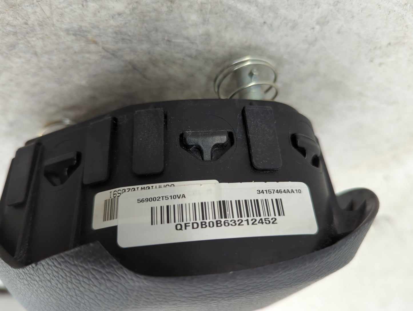 2013 Kia Optima Air Bag Driver Left Steering Wheel Mounted P/N:34157464AA10 Fits OEM Used Auto Parts - Oemusedautoparts1.com