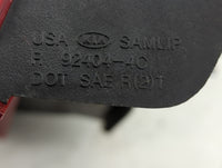 2011-2013 Kia Optima Tail Light Assembly Passenger Right OEM P/N:92404-4C Fits Fits 2011 2012 2013 OEM Used Auto Parts - Oem
