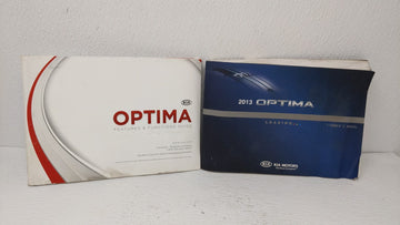 2013 Kia Optima Owners Manual Book Guide OEM Used Auto Parts