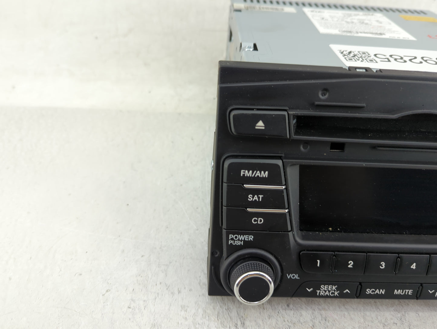 2011-2013 Kia Optima Radio AM FM Cd Player Receiver Replacement P/N:96170-2t651CA Fits Fits 2011 2012 2013 OEM Used Auto Par