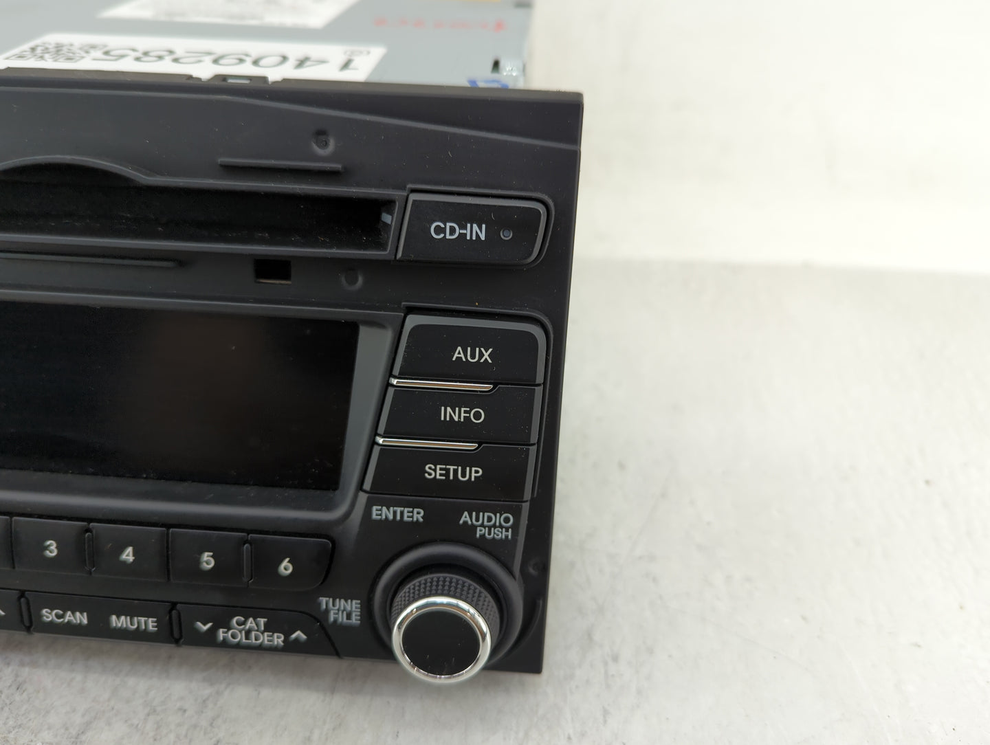 2011-2013 Kia Optima Radio AM FM Cd Player Receiver Replacement P/N:96170-2t651CA Fits Fits 2011 2012 2013 OEM Used Auto Par